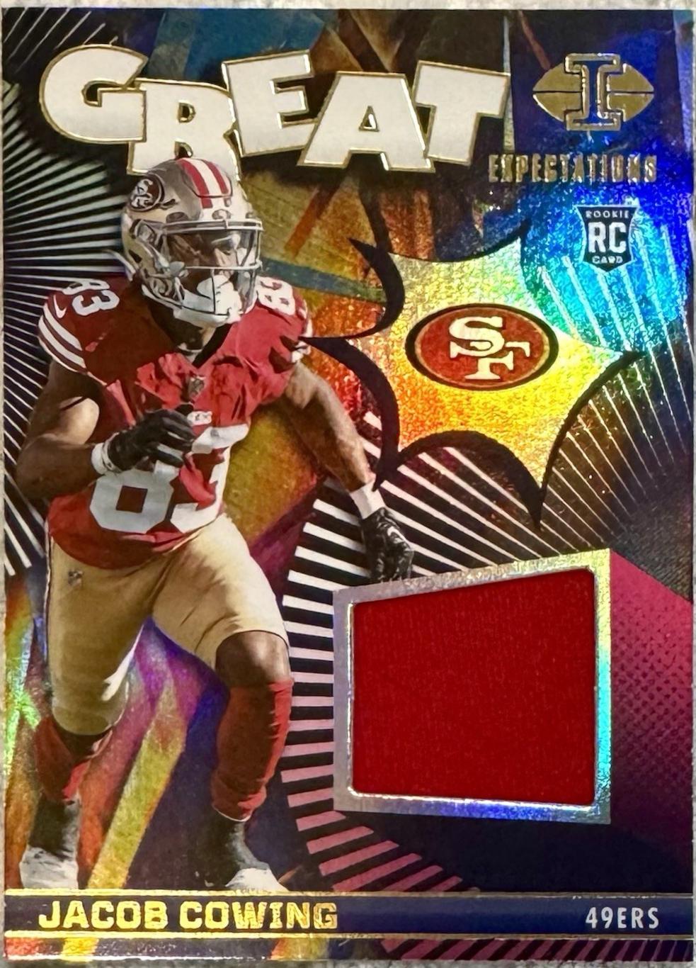 Jacob Cowing #GE-JCG 2024 Panini Illusions Great Expectations Football