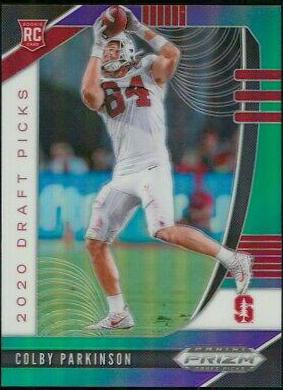 Colby Parkinson #135 2020 Panini Prizm Draft Picks Football