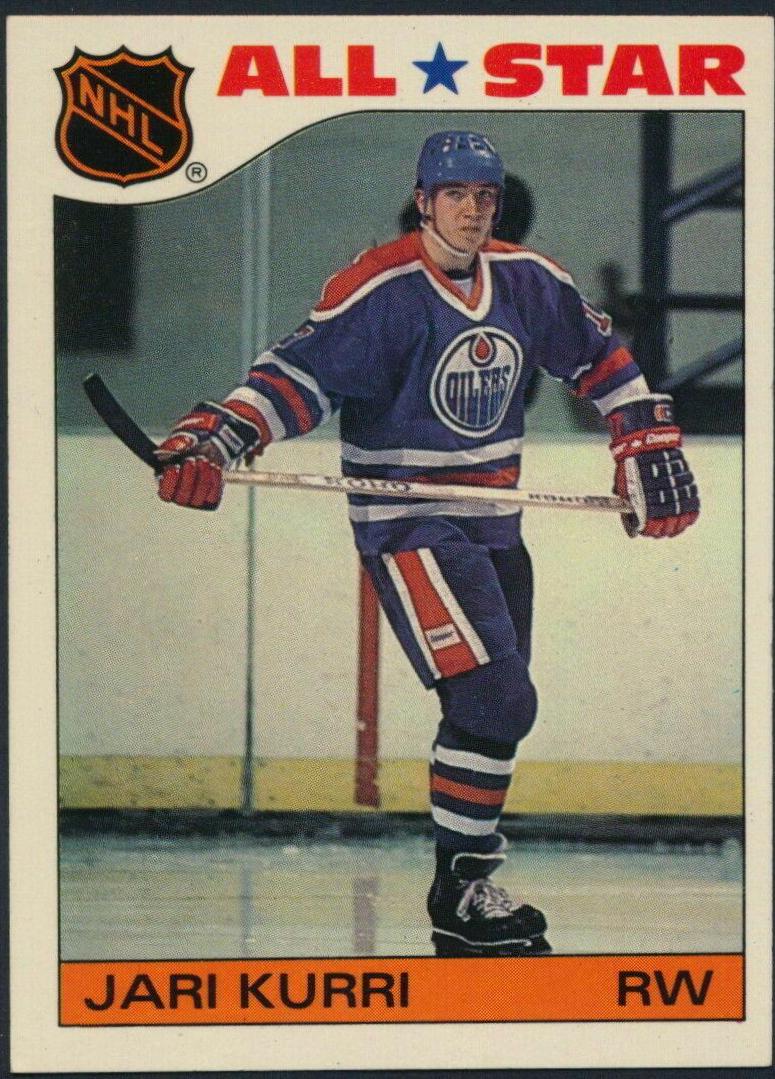 Jari Kurri #3 Hockey Cards 1985 Topps Stickers