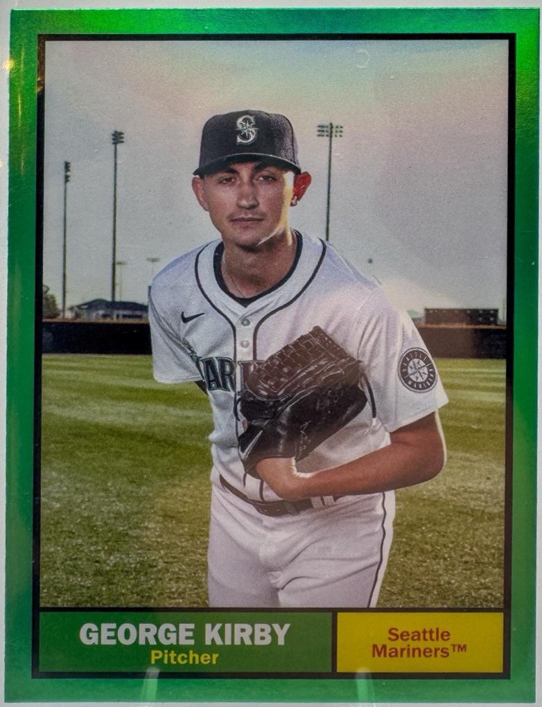 George Kirby [Green Foilboard] #70