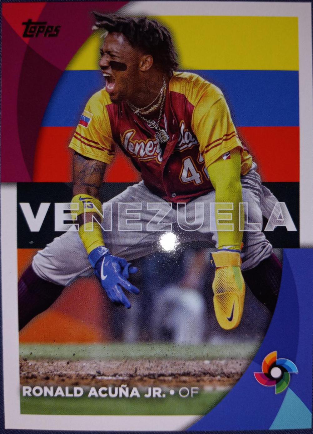 Ronald Acuna Jr. #WBC-16 Baseball Cards 2023 Topps World Classic Stars