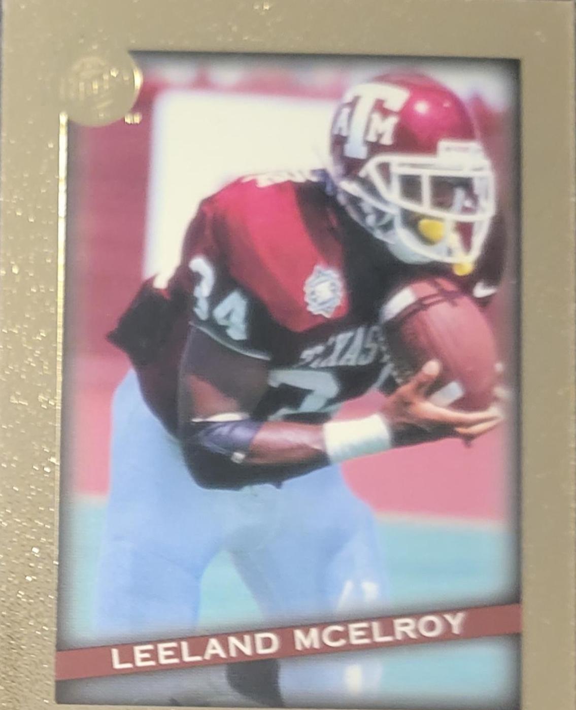 Leeland McElroy #1 Football Cards 1996 Ultra Sensations