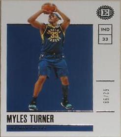 Myles Turner #93 Basketball Cards 2019 Panini Encased