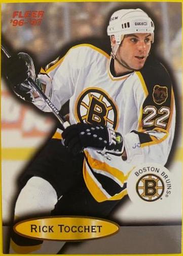 Rick Tocchet #8 Hockey Cards 1996 Fleer