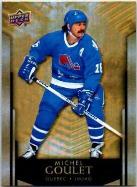 Michel Goulet #44 Hockey Cards 2023 Upper Deck Tim Hortons Legends