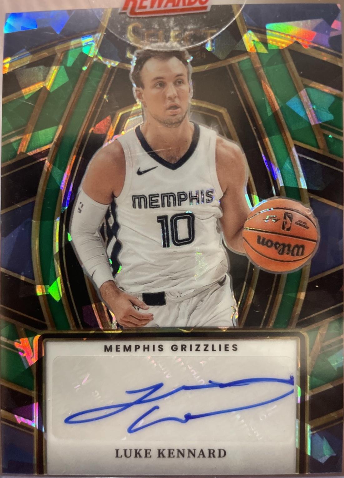 Luke Kennard [White Cracked Ice Prizm] #SSS-KEN