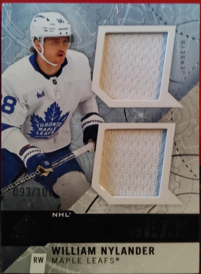 William Nylander #GG-WN 2025-26 SP Game Used Hockey Game Gear