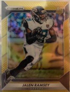 Jalen Ramsey [Gold Prizm] #291