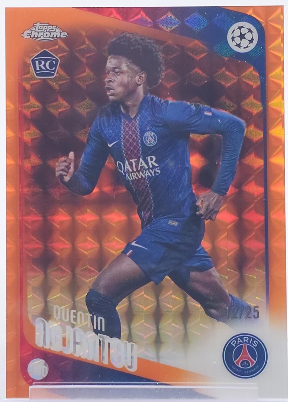 Quentin Ndjantou [Orange Geometric Refractor] #166