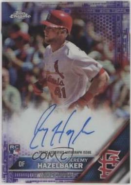 Jeremy Hazelbaker [Purple Refractor] #RA-JHA
