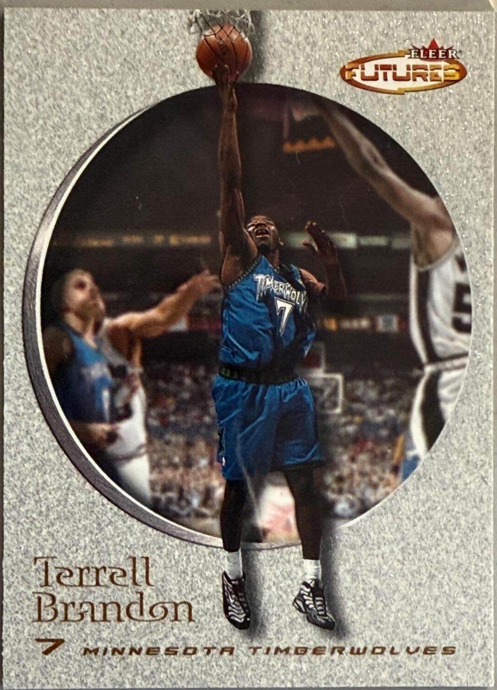 Terrell Brandon #45 Basketball Cards 2000 Fleer Futures