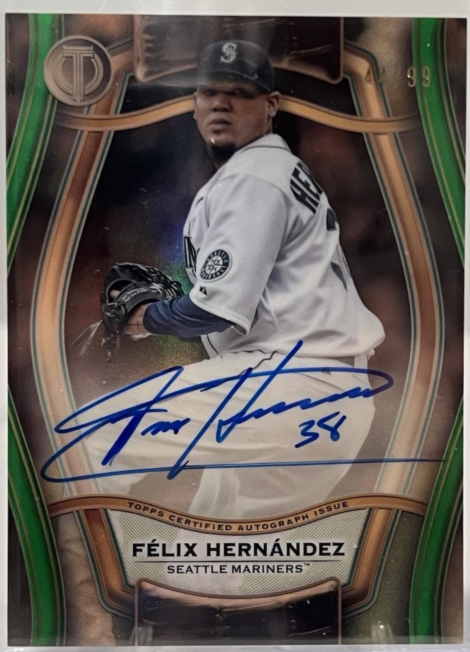 Felix Hernandez [Green] #PTGA-KING