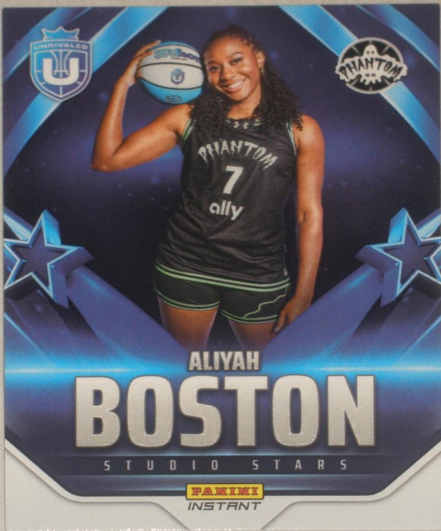 Aliyah Boston #21 2026 Panini Instant Unrivaled Studio Stars Basketball