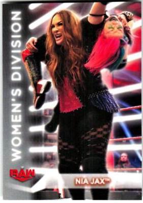 Nia Jax #R-11 Wrestling Cards 2021 Topps WWE Women’s Division Roster