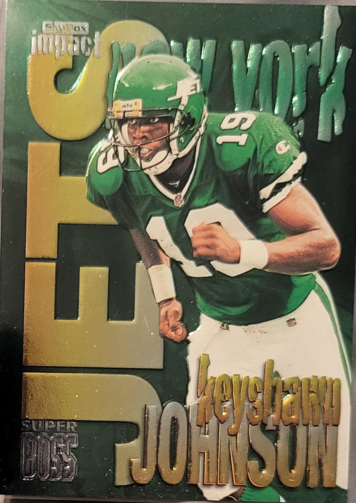 Keyshawn Johnson #13SB 1997 Skybox Impact Boss Football