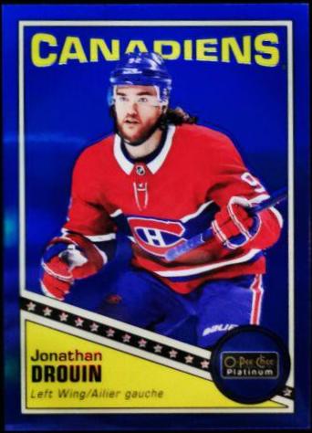 Jonathan Drouin #R-38 Hockey Cards 2019 O-Pee-Chee Platinum Retro
