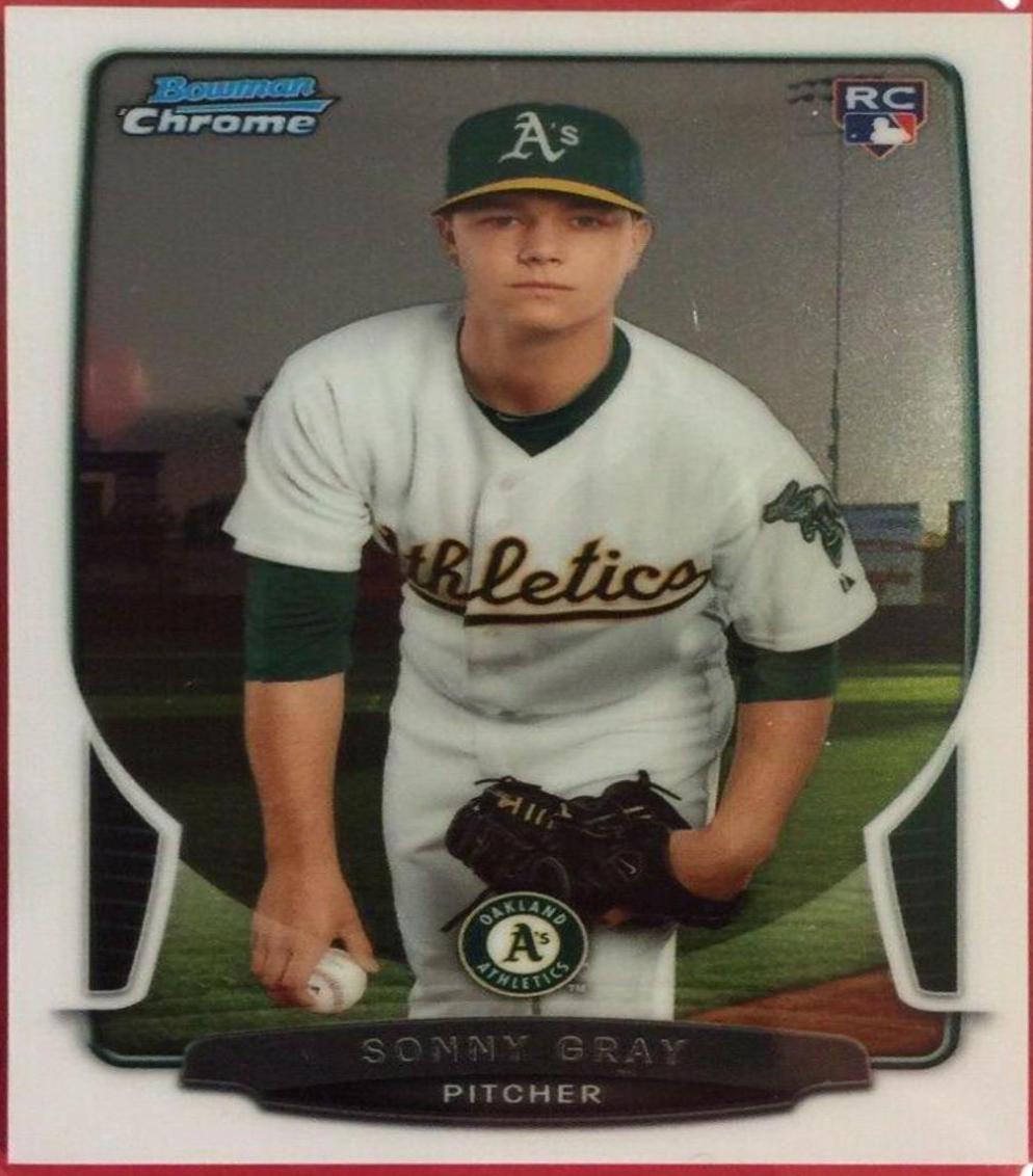 Sonny Gray #327 2013 Bowman Chrome Mini Baseball