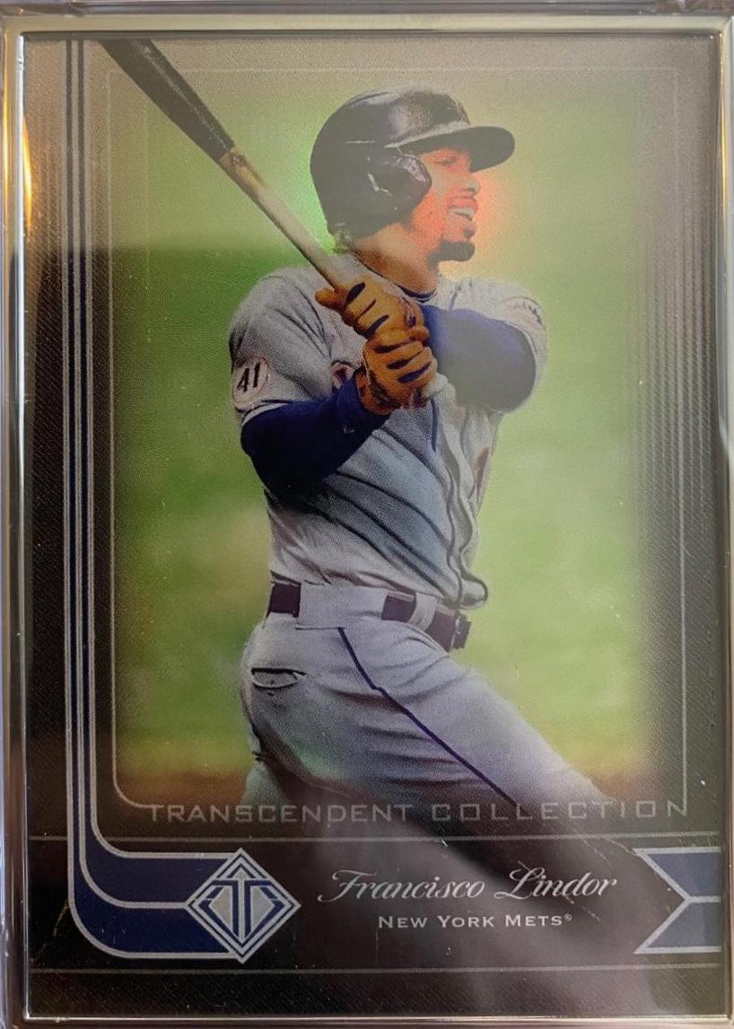 Francisco Lindor #1 Baseball Cards 2021 Topps Transcendent Collection