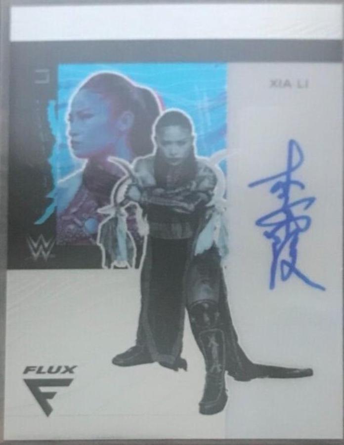 Xia Li #FX-XLI Wrestling Cards 2022 Panini Chronicles WWE Flux Autographs