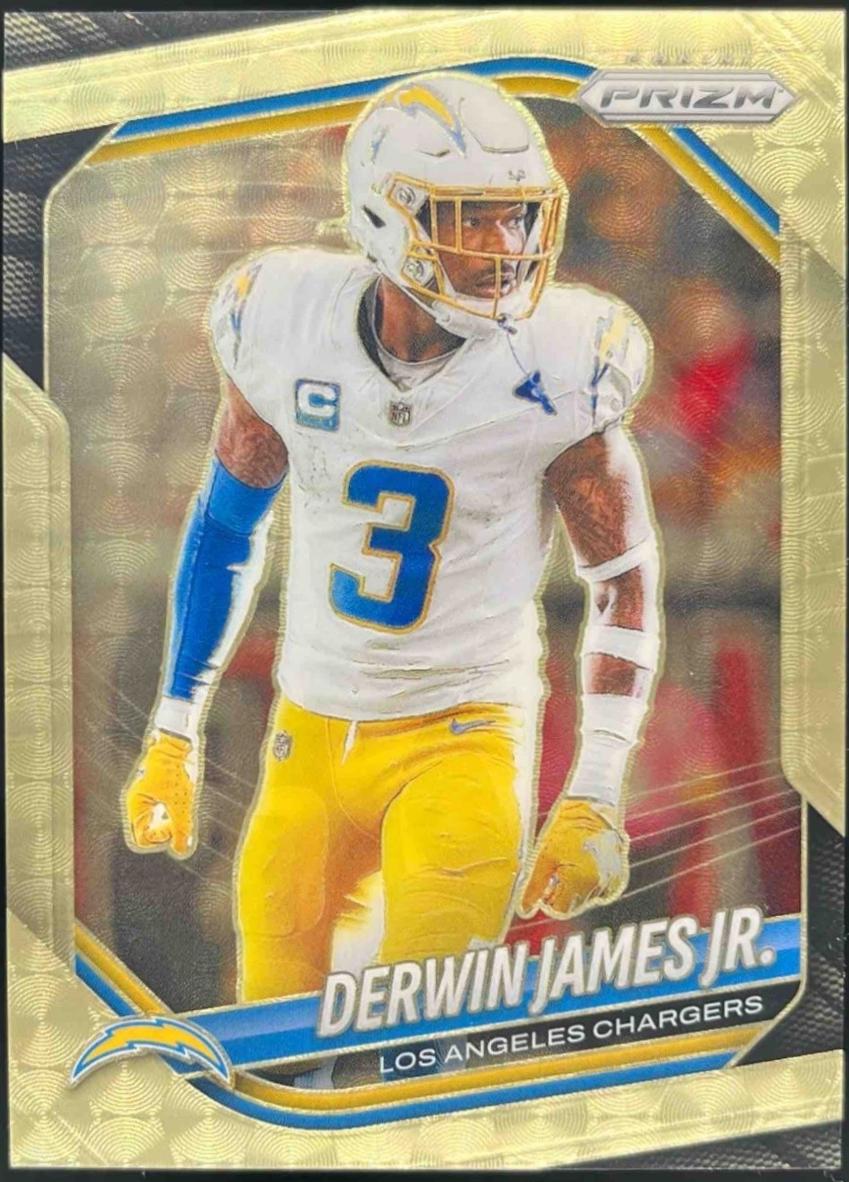 Derwin James Jr. [Gold Vinyl] #241