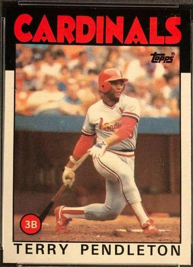 Terry Pendleton #528 Cover Art