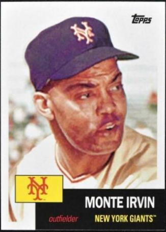Monte Irvin #14 Baseball Cards 2016 Topps Archives