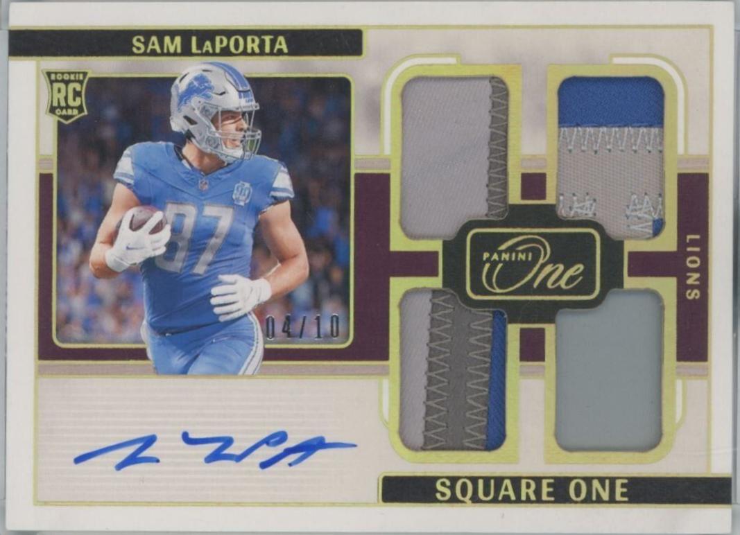 Sam LaPorta [Gold Square One Autograph] #78