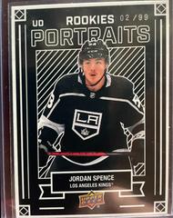 Jordan Spence [Silver] #P-48 Hockey Cards 2022 Upper Deck UD Portraits Prices