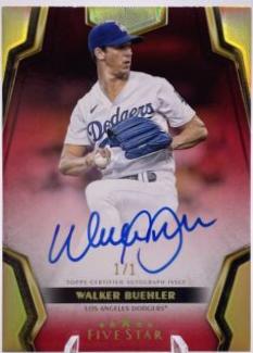 Walker Buehler #FSA-WBU 2024 Topps Five Star Baseball Autographs