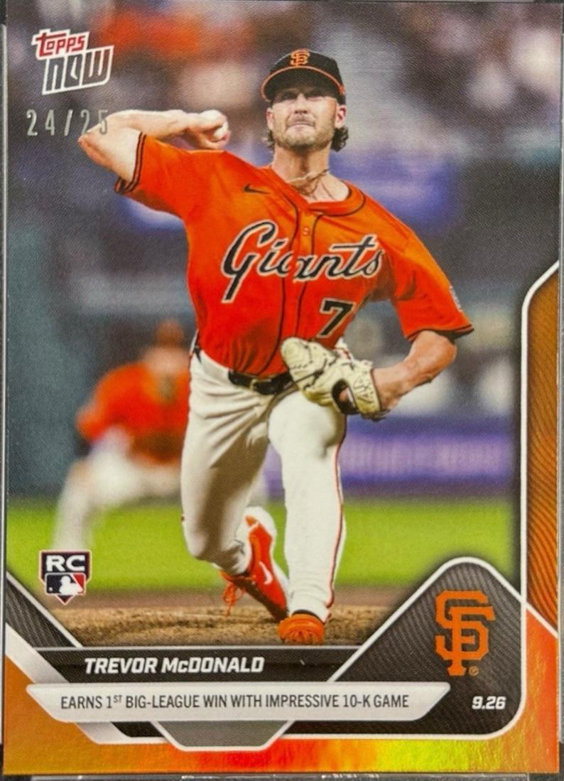 Trevor McDonald [Orange Foil] #781