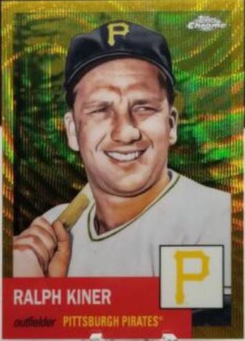 Ralph Kiner [Gold Wave Refractor] #152