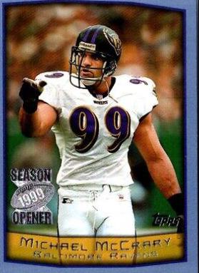 Michael McCrary #45 Football Cards 1999 Topps Season Opener