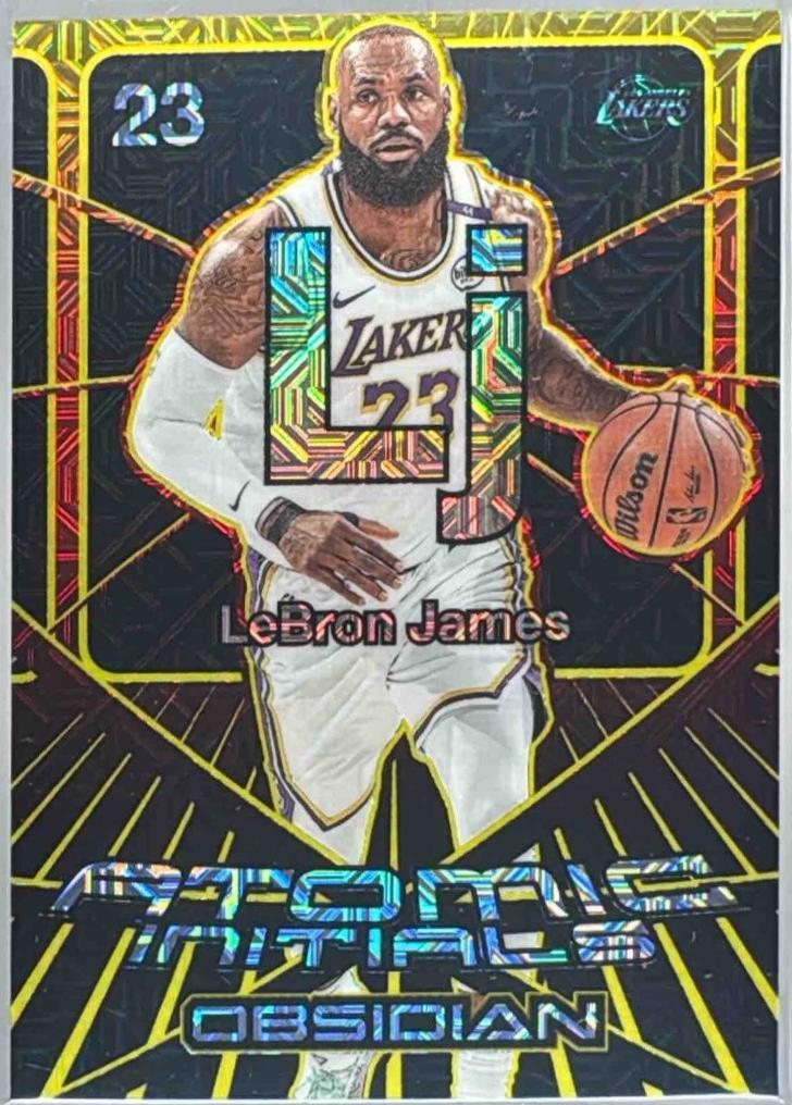 LeBron James [Electric Etch Molten Mojo Flood] #16