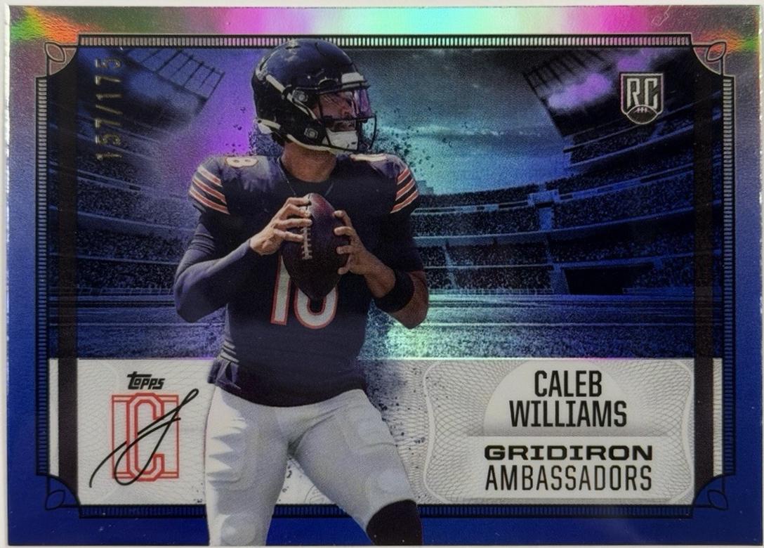 Caleb Williams [Indigo] #GA-1