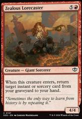 Zealous Lorecaster [Foil] #137