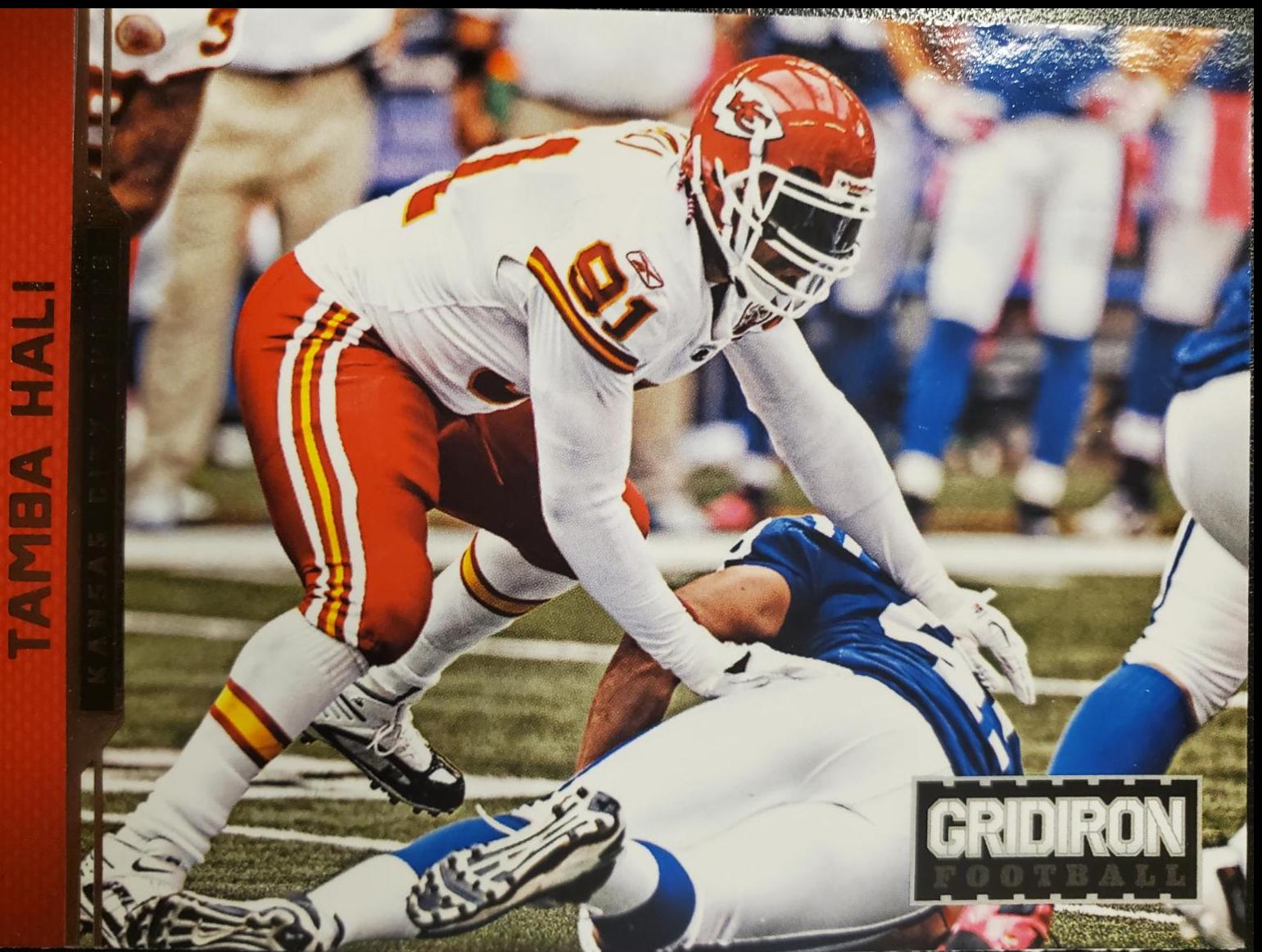 Tamba Hali #98 Football Cards 2012 Panini Gridiron
