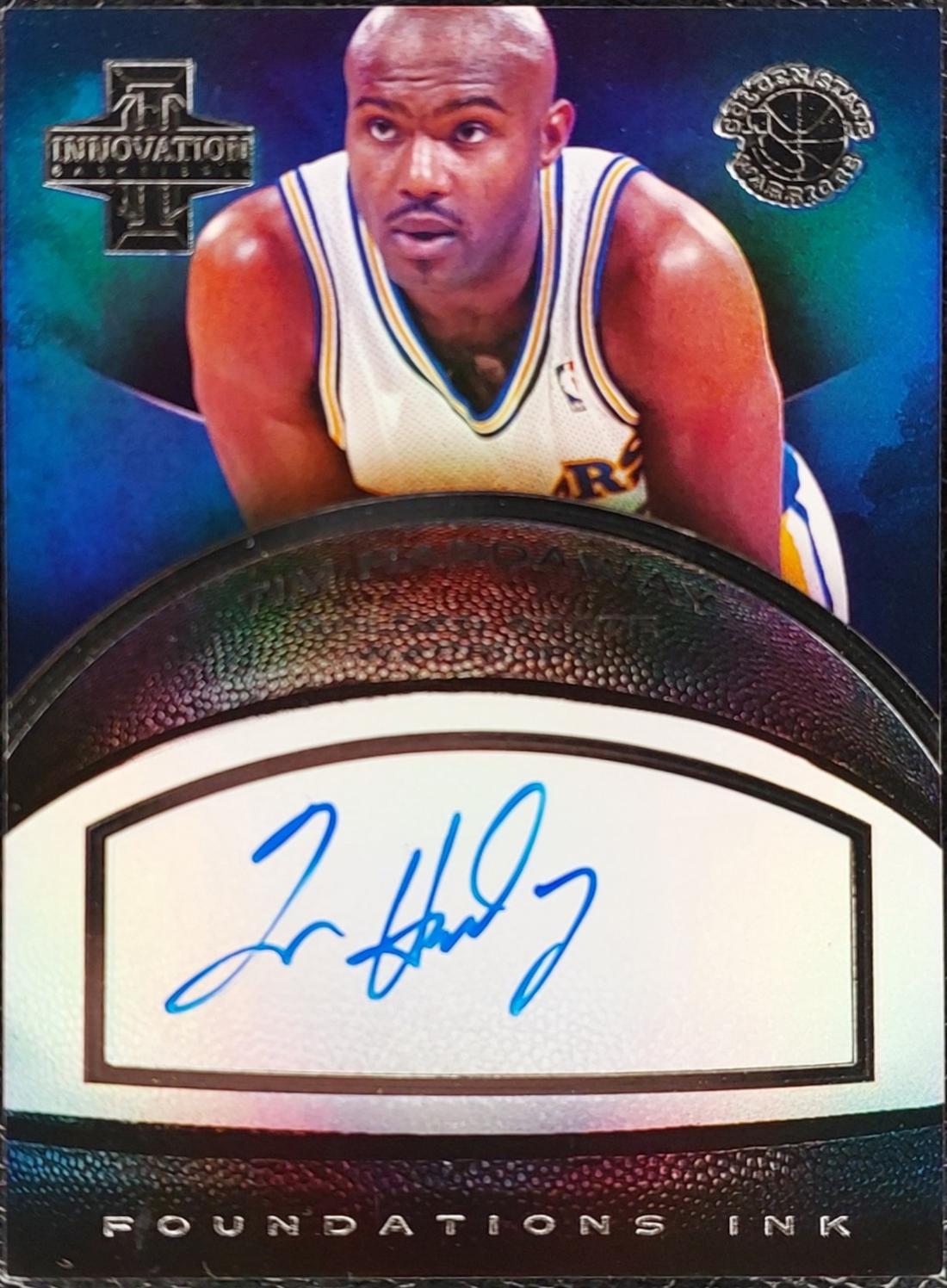 Tim Hardaway #8 Basketball Cards 2013 Panini Innovation Foundations Ink