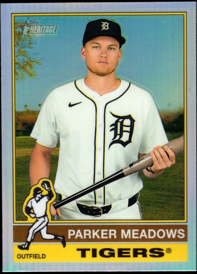 Parker Meadows [Refractor Chrome] #483
