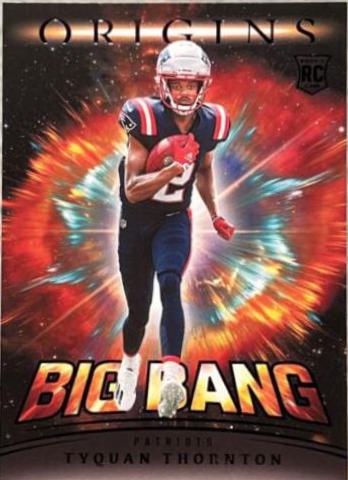 Tyquan Thornton #BB-41 Football Cards 2022 Panini Origins Big Bang