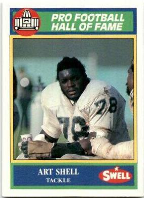 Art Shell #37 Football Cards 1990 Swell Greats