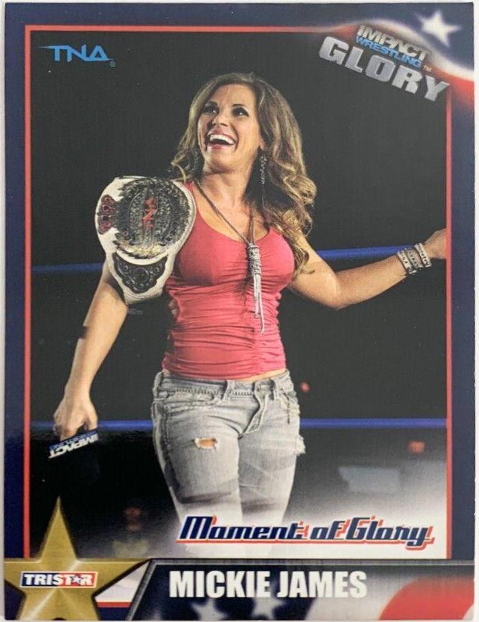 Mickie James #7 Wrestling Cards 2013 TriStar TNA Impact Glory
