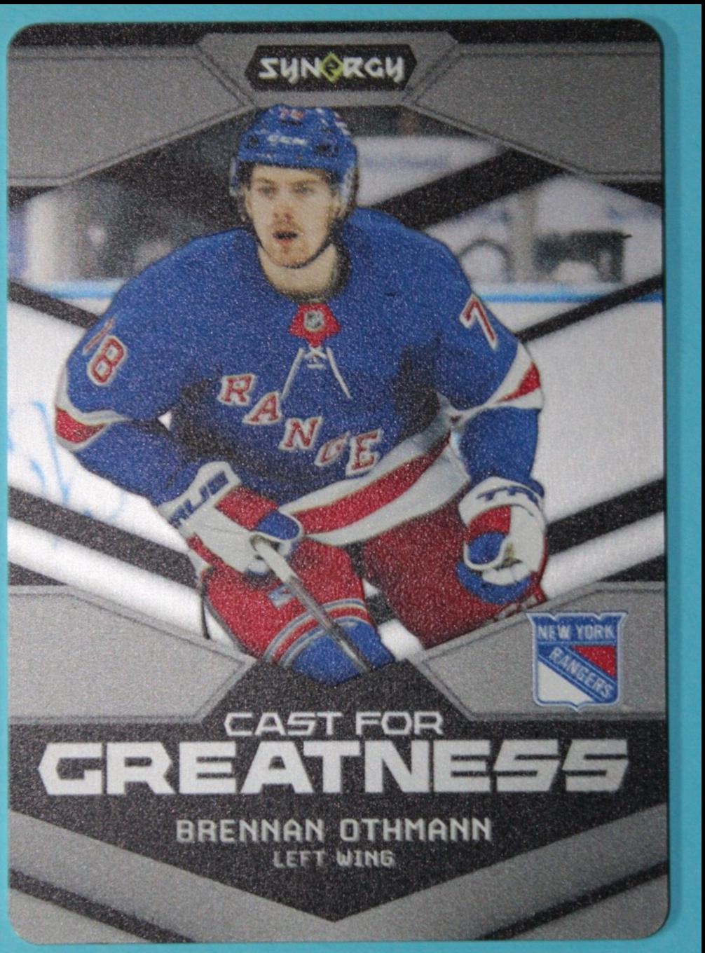 Brennan Othmann #CG-16 Hockey Cards 2024 Upper Deck Synergy Cast For Greatness