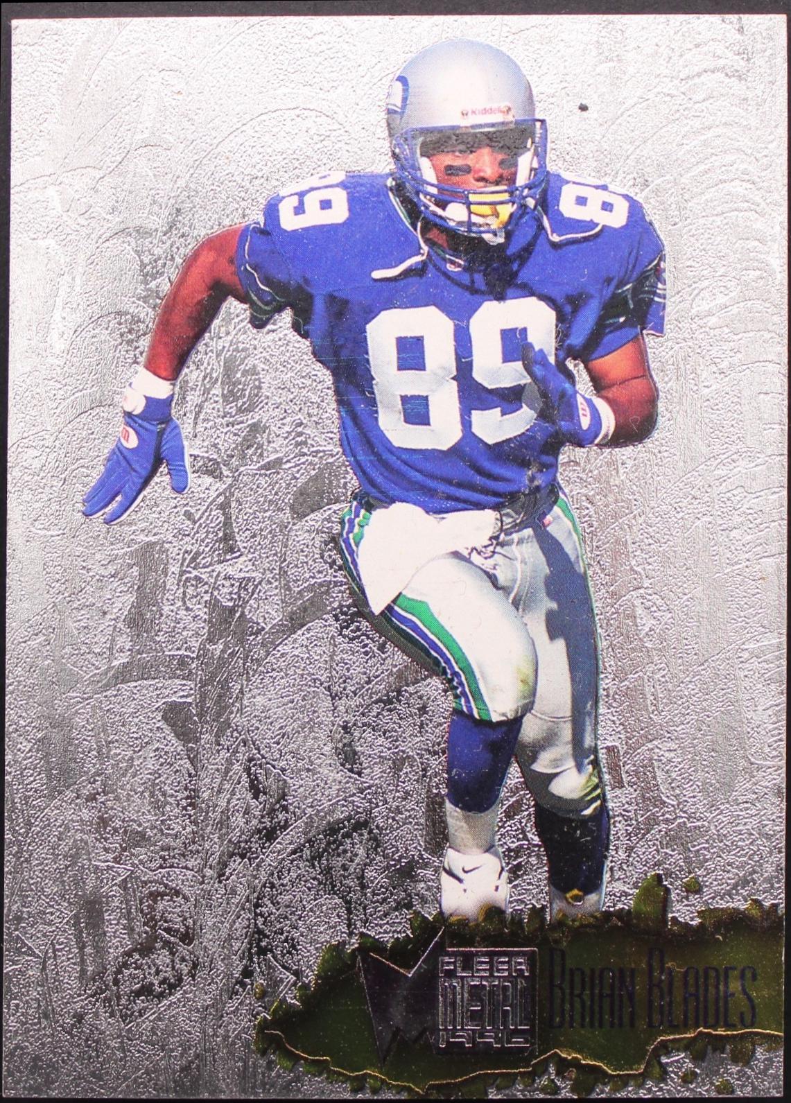 Brian Blades #112PM 1996 Fleer Metal Football