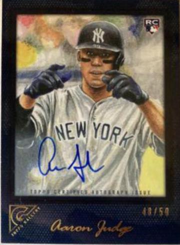 Aaron Judge [Autograph Blue] #117