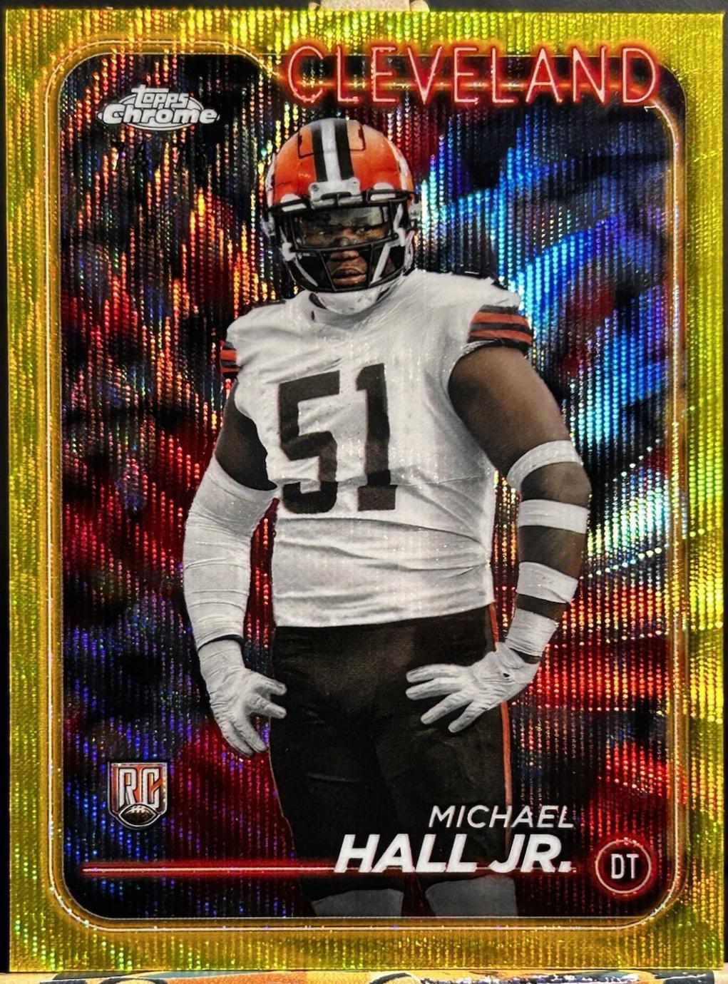 Michael Hall Jr. [Gold Refractor] #268