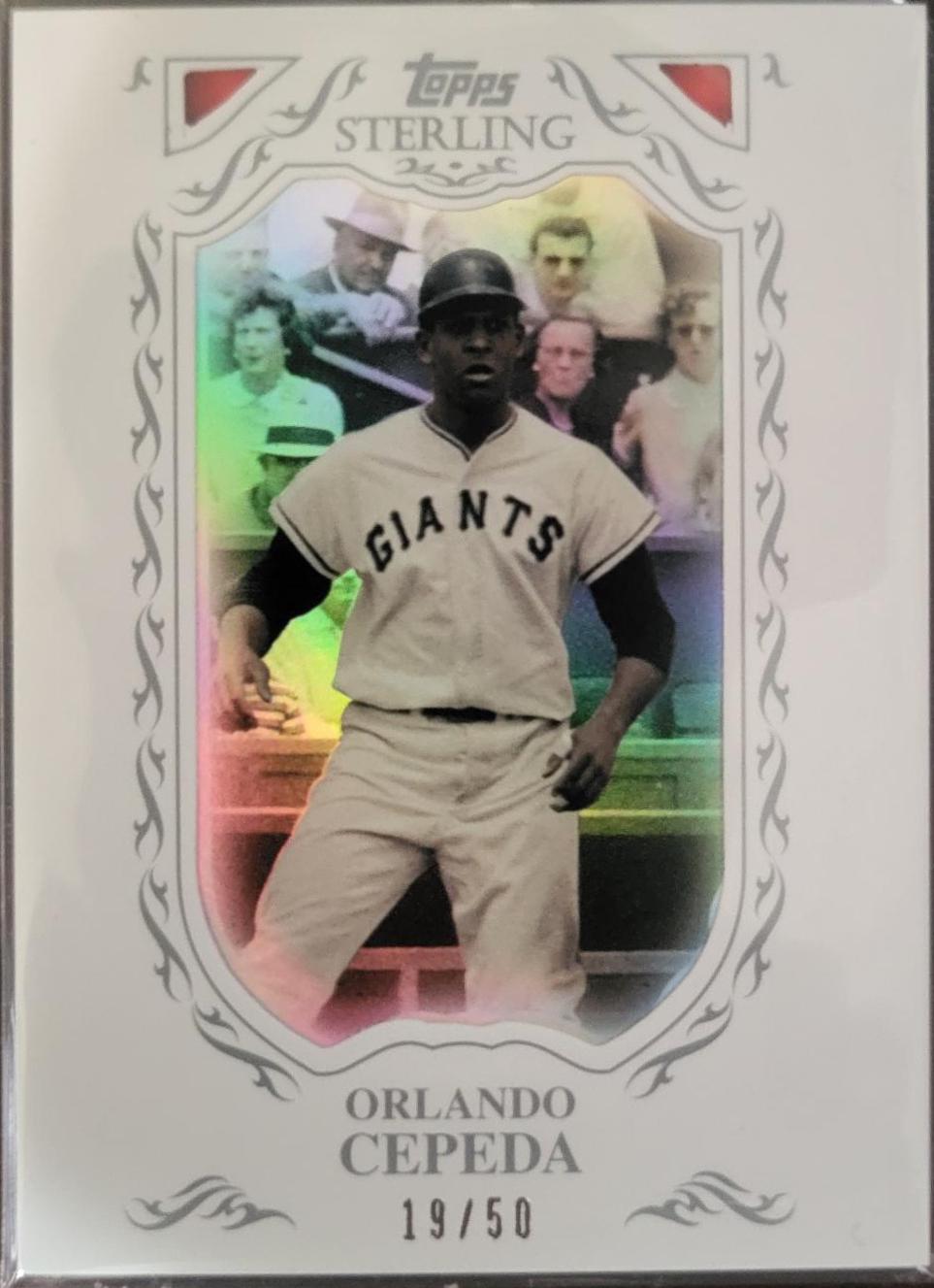 Orlando Cepeda #3 Baseball Cards 2009 Topps Sterling