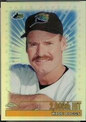 Wade Boggs [Refractor] #239 Baseball Cards 2000 Topps Chrome Prices