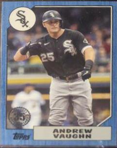 Andrew Vaughn [Blue] #T87-75