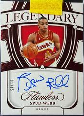 Spud Webb [Ruby] #29 Basketball Cards 2023 Panini Flawless Legendary Scripts Prices