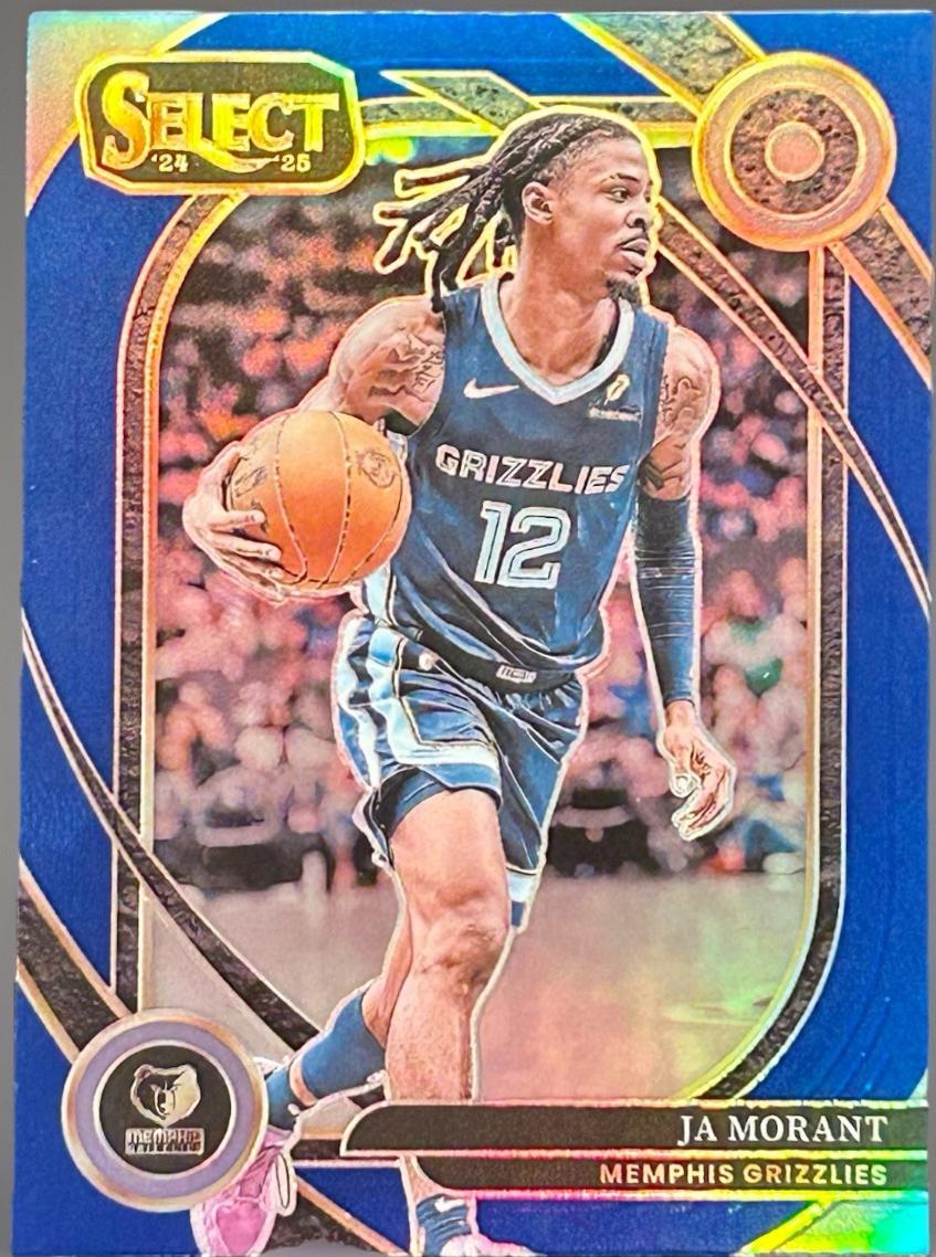 Ja Morant [Blue Prizm] #257 Prices | 2024 Panini Select
